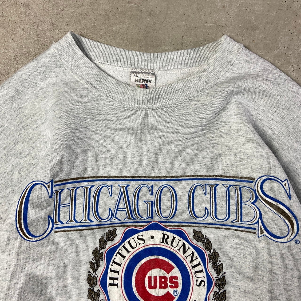90s USA製 スヌーピー×カブス MLB スウェット XL ビンテージ 古着 