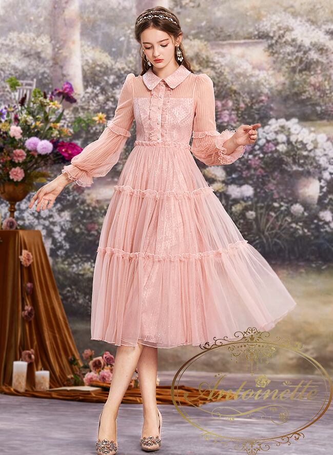 ふんわり 妖精 ワンピース 天使 ピンク レディース チュール 清楚 可愛い Ladies Party One Piece Angel Wedding Dress Launch All Season Pink Antoinette ふんわり 妖精 ワンピース 天使 ピンク レディース チュール 清楚 可愛い Ladies Party One Piece Angel Wedding Dress Launch All Season Pink Antoinette