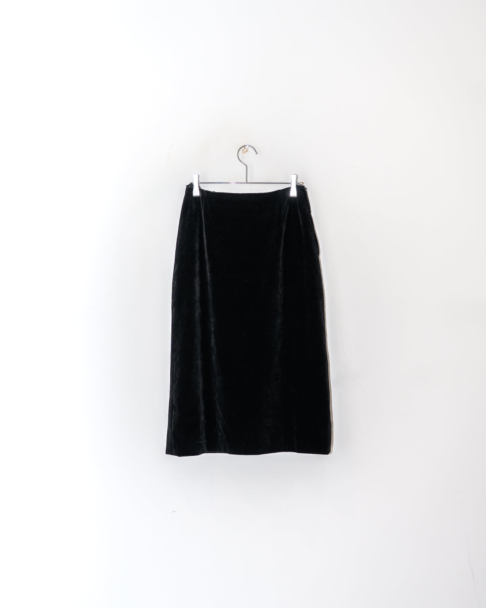 80-90s VELVET SKIRT / EURO