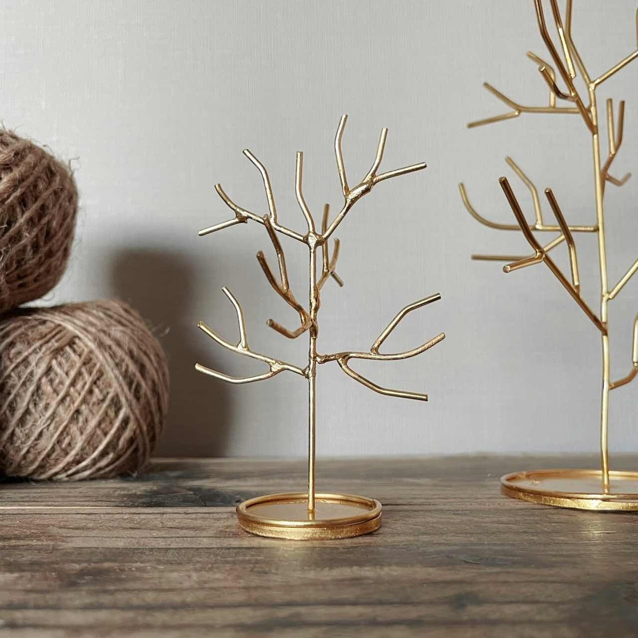 【 5/13 再入荷 】in bloom ラインツリーオブジェ 《 S 》|ゴールド 金色 アクセサリースタンド