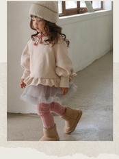 韓国子供服 / 26winter / puella FLO / エンナトレーナー / キッズ / 冬服 *90~140*