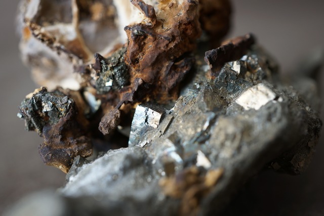 亀甲石 / パイライト Septarian / Pyrite 1237