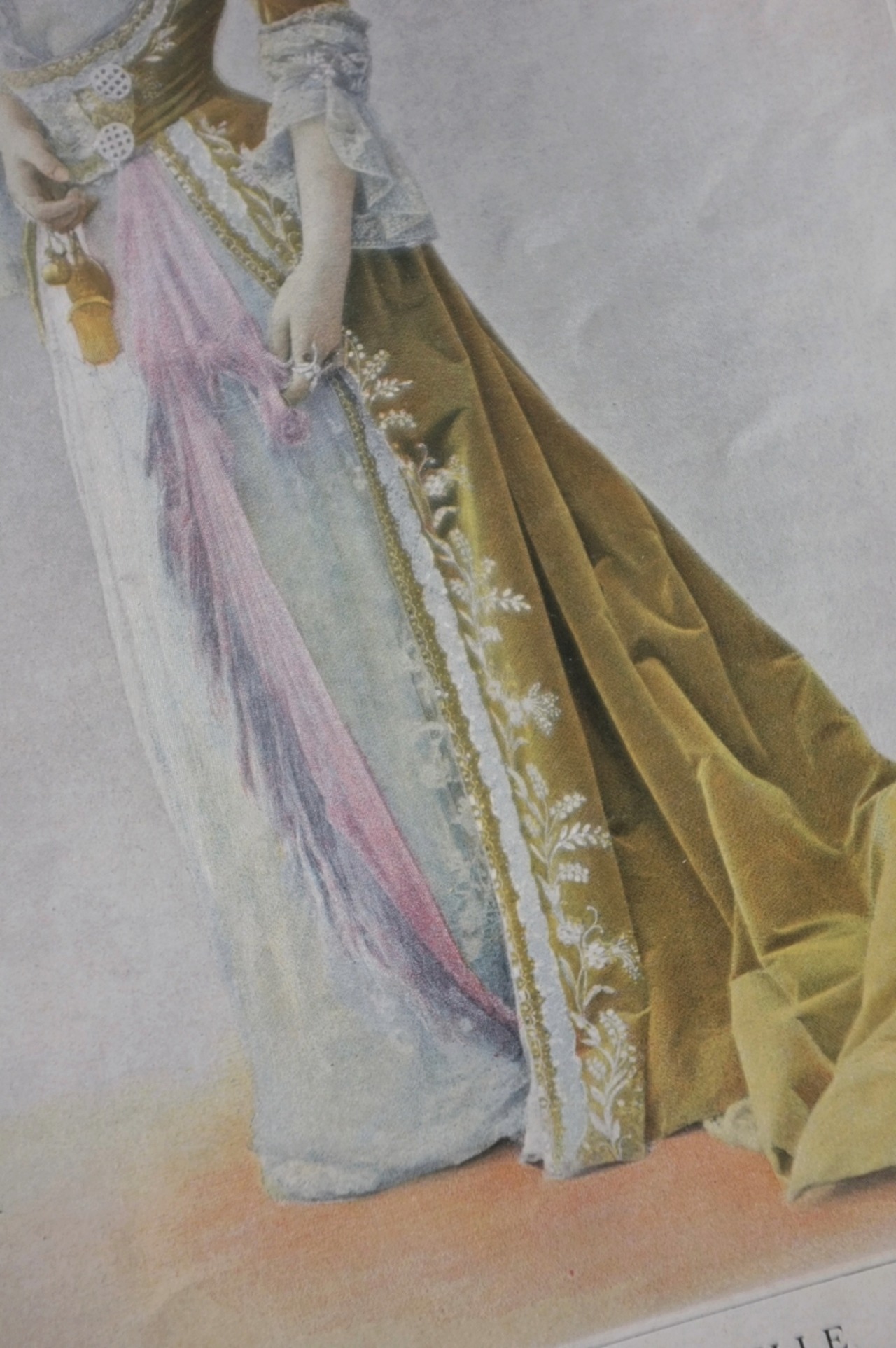 1900s Le Théâtre フランス ベルエポック的女優たちのポートレート Réjane アンティーク