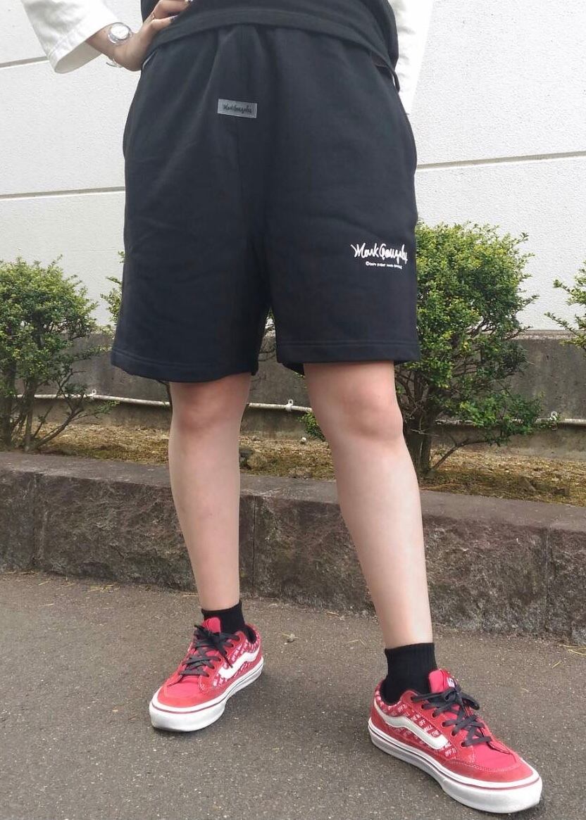 MARK GONZALES (マークゴンザレス) スウェット ショートパンツ 2G7-11346 ブラック