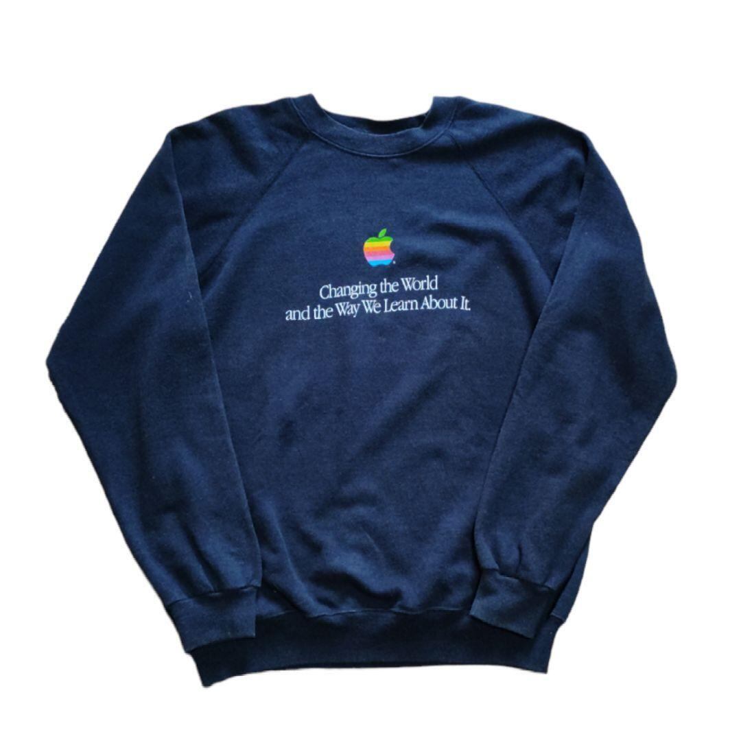 apple 90s スウェット スペル vintage