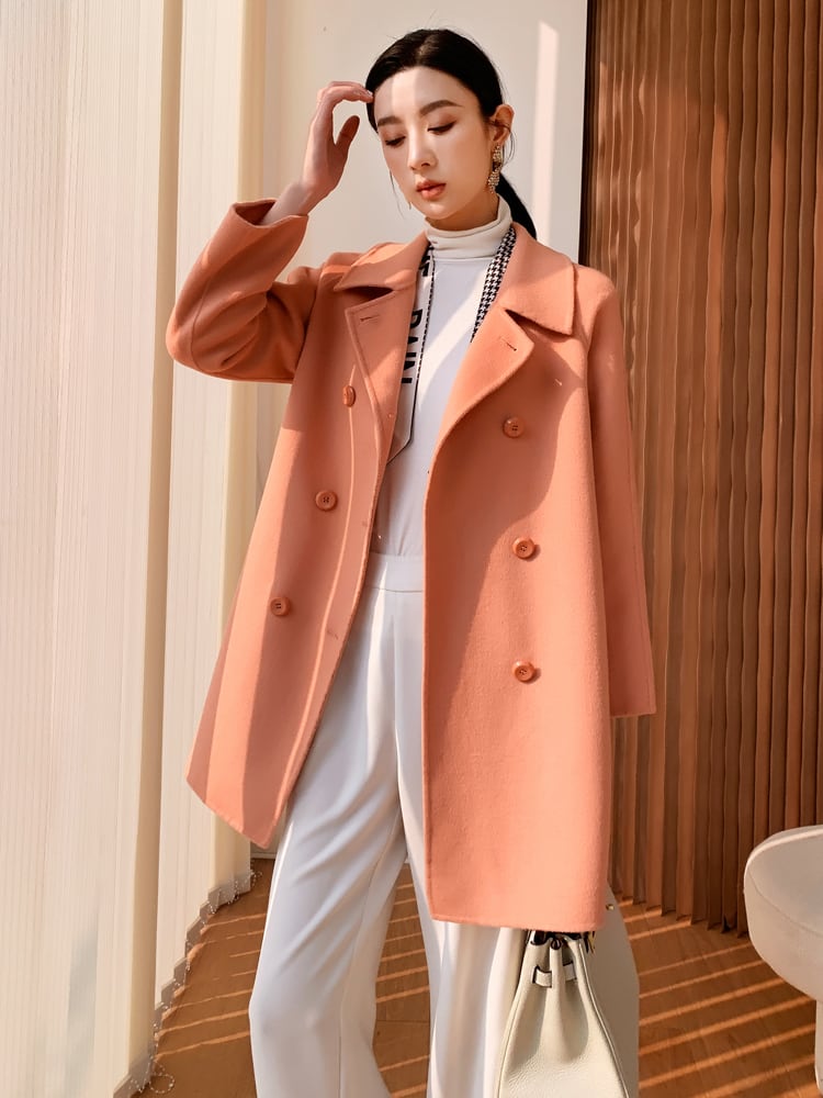 レリアン ウール90%コート レリアン ウール90%コート ウールコート【Leilian WHITE LABEL