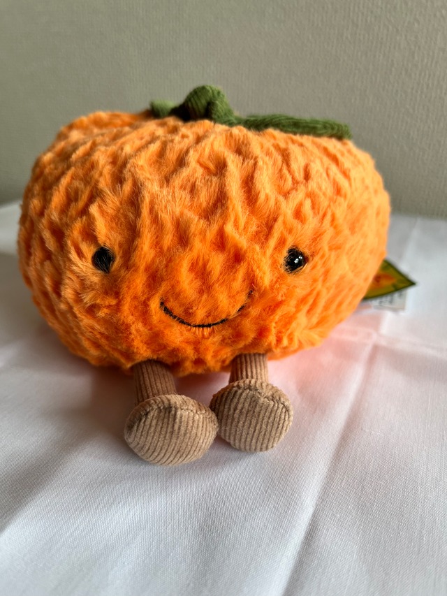 JELLYCAT Amuseable Clementine （Small） ぬいぐるみ みかん オレンジ ジェリーキャット A6CLEM 紅玉堂