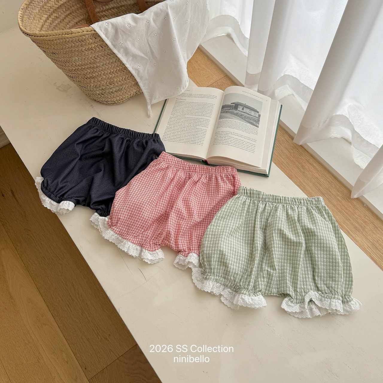 [ninibello] Bonbon Lace Bloomer / [니니벨로] 봉봉레이스블루머