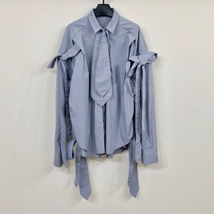 Re:quaL≡ リコール neck-tai ribbon shirt ネクタイ リボン シャツ メンズ