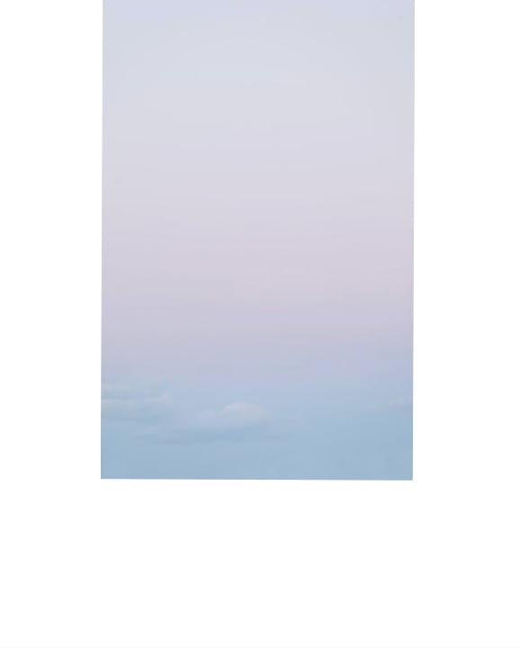 Horion Color (white wooden frame 61cm×91cm付き)