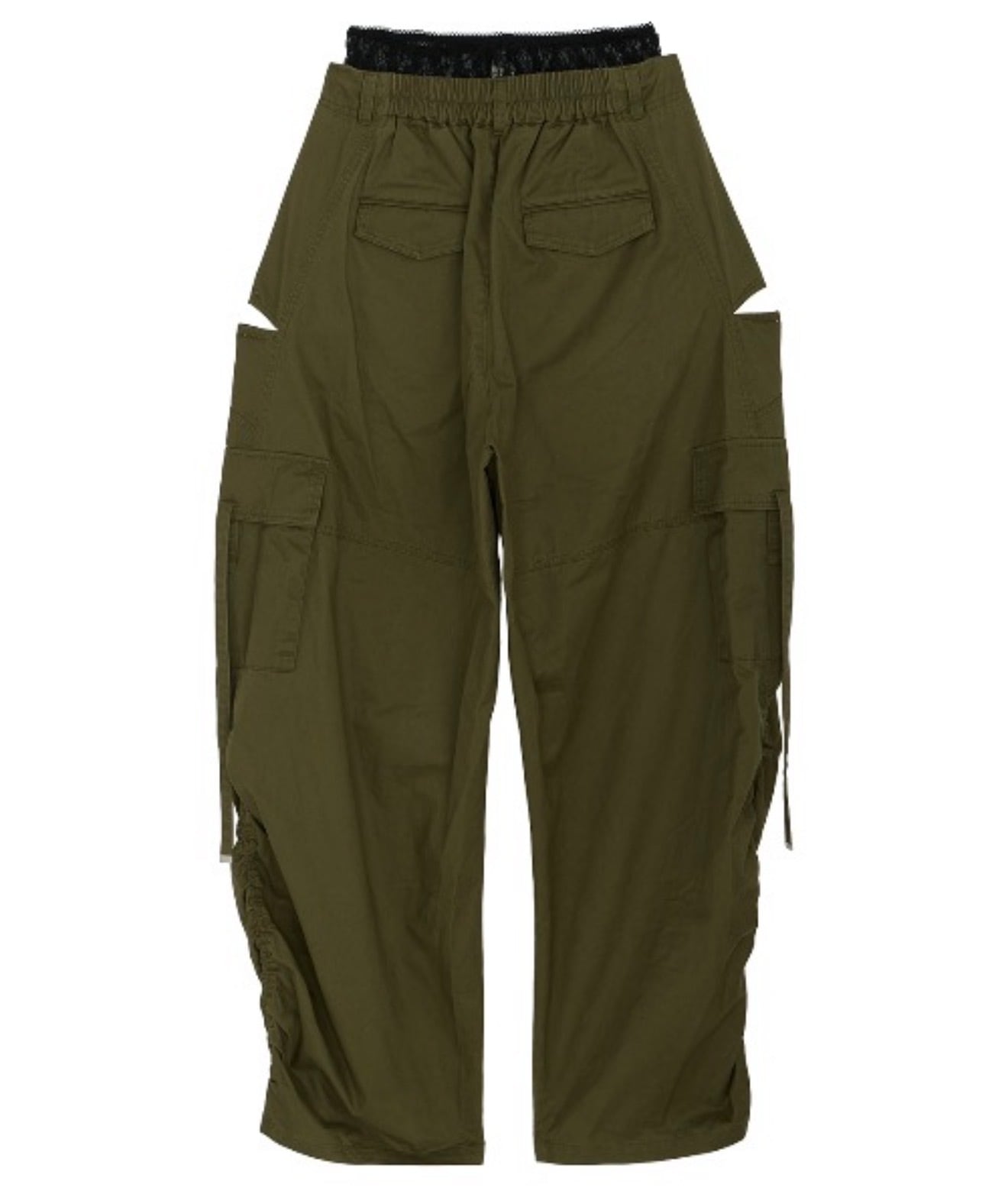 AMERI】MILITARY SLIT LACE CARGO PANTS （0125208710220） | PAY ID