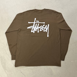STUSSY STOCK LOGO L/S TEE