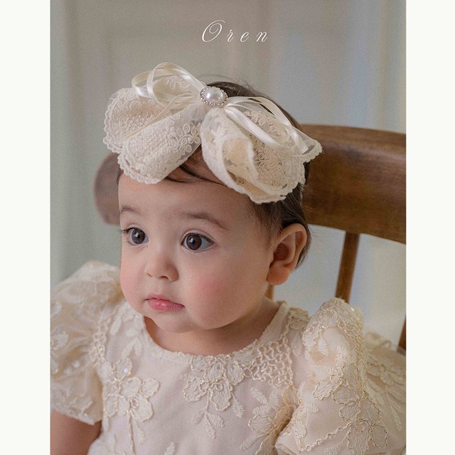 ※お洋服と同梱限定※【1/27〆予約】<OREN> Lina lace hairband