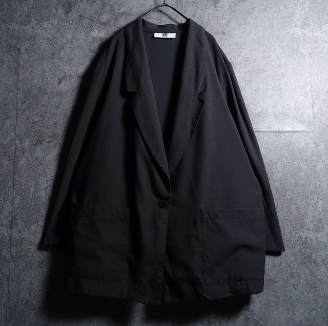 Black Easy Tailored Jacket