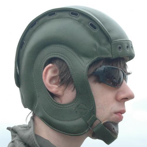 軍物 ヘルメット フランス陸軍? 米軍? 送料込み フランス軍1980'sタンカーヘルメット OD (USED品) | デポ・リュテス