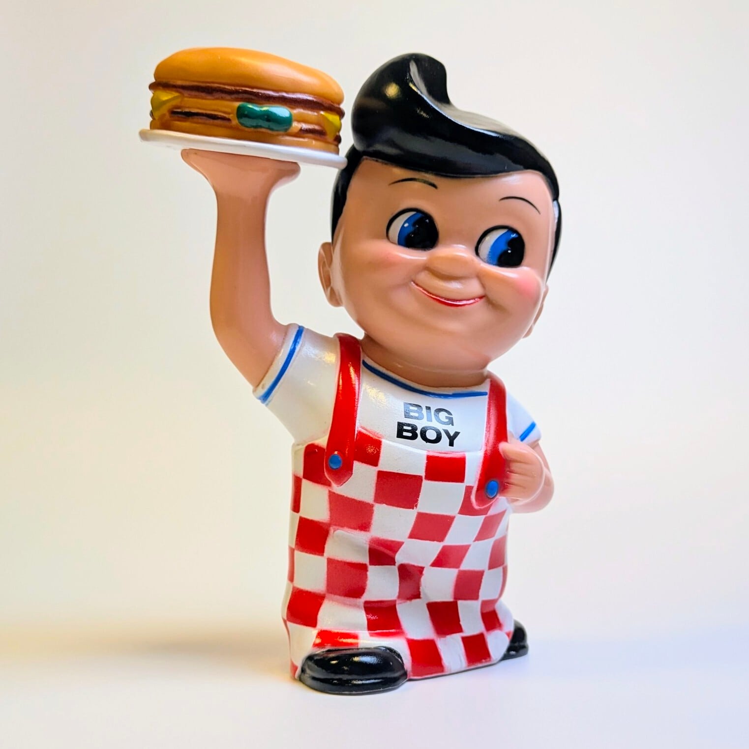 【 BIGBOY ( ビッグボーイ / ハンバーガー) 】 ボビーくん / ソフビバンク 〚アメリカン雑貨 アメトイ〛