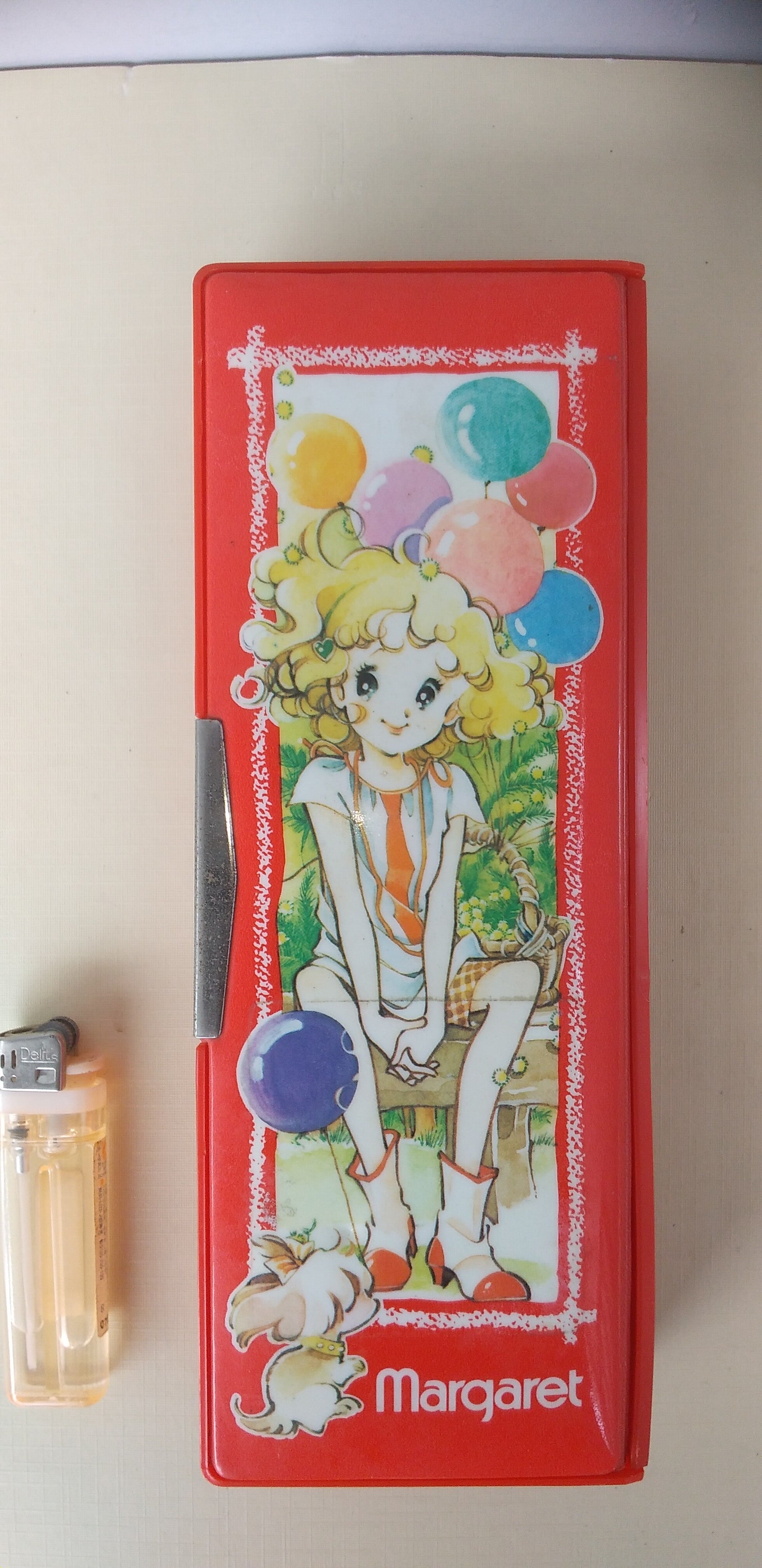 女の子 筆箱 筆入れ箱 margaret 新品 未使用 | 一文千文