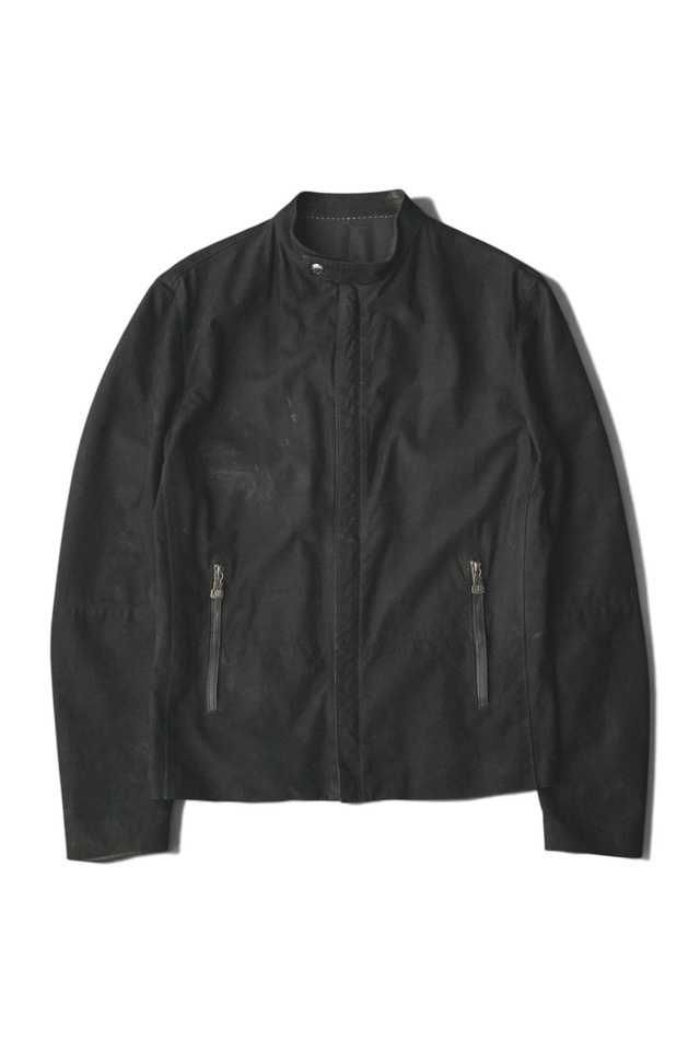 00s "LOEWE" Horse Nubuck Riders Jacket