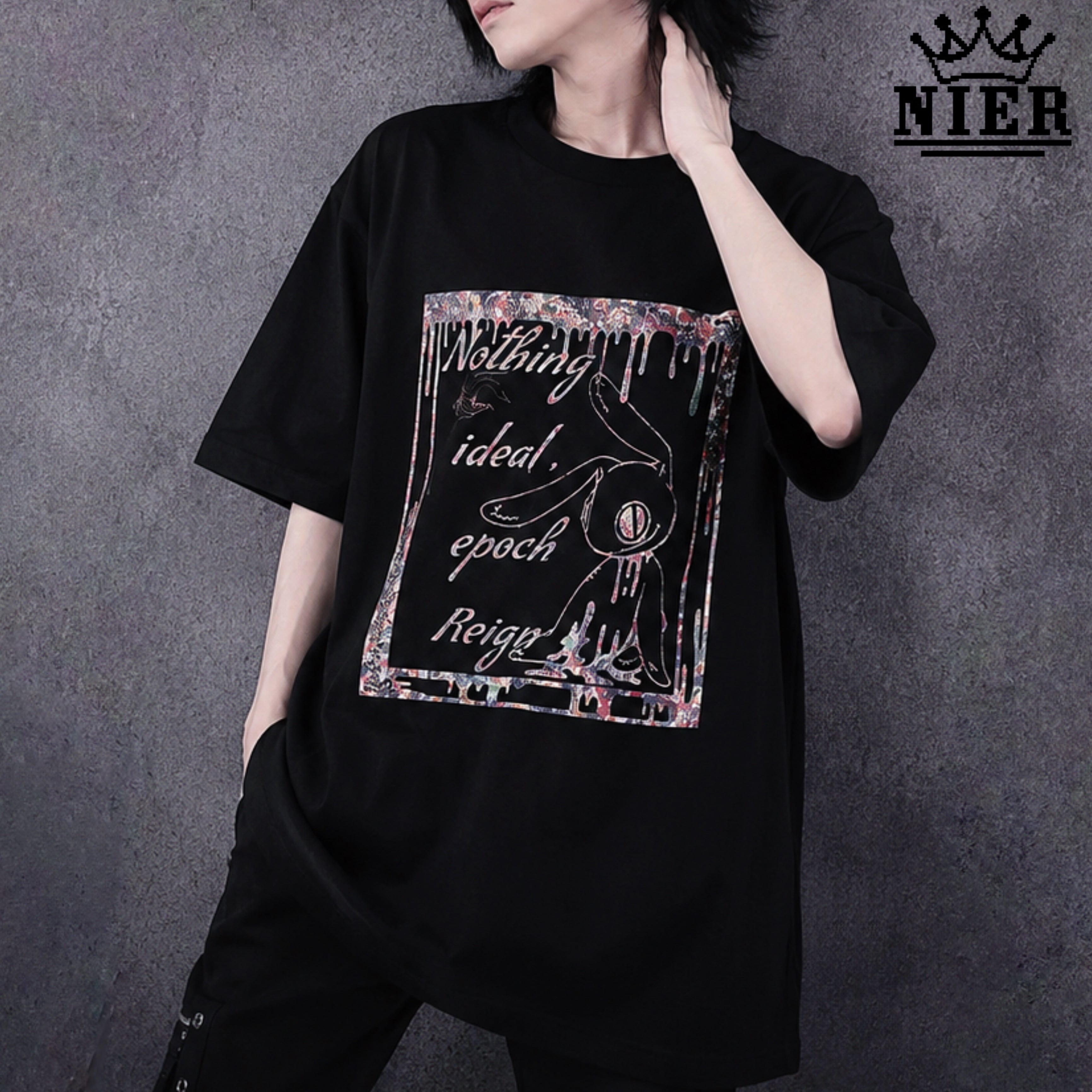 NIER COLORFUL ART DRIP CUTSEW【COTTON100%】 | NIER CLOTHING
