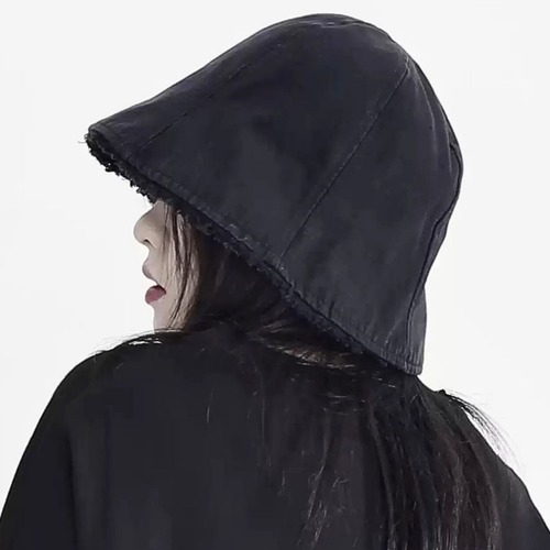Distressed  bucket hat C0738
