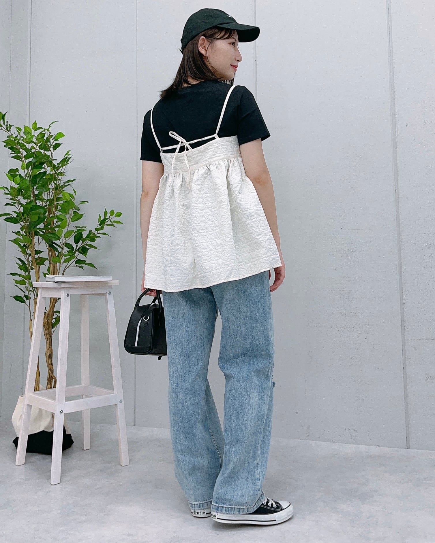 ふくれジャガードキャミソール[930178] | &soiree アンドソワレ