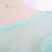 社交ダンス 衣装 チャコット Chacott スタンダードドレス ドレス ワンピース ペパーミント フリル プリーツ 日本製 レース パーティ 発表会 リボン ブルー 水色 緑 黄緑 ブルー系 グリーン系 フェミニン サイズS おしゃれ ダンス用 かわいい ボリューム感 軽やか