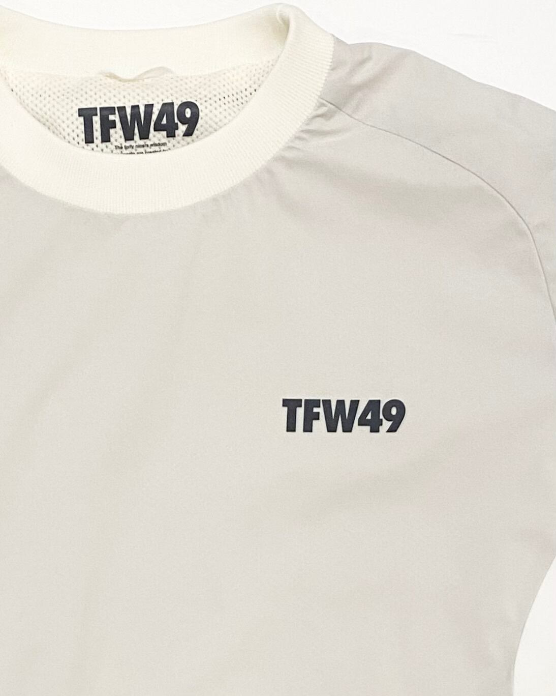 TFW49】《MEN'S》SHELL PULLOVER CREW(WHITE) | Sandy GOLF
