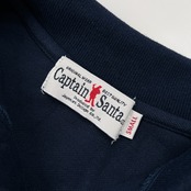CAPTAIN SANTA キャプテンサンタ Yachtingプリント 半袖 ポロシャツ サイズ S /ネイビー/オールド