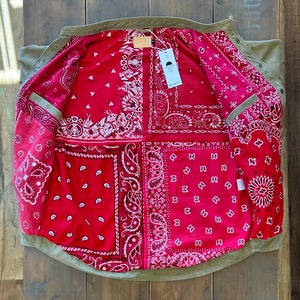 ナスングワム【Nasngwam】Bright Swede Jacket (beige)