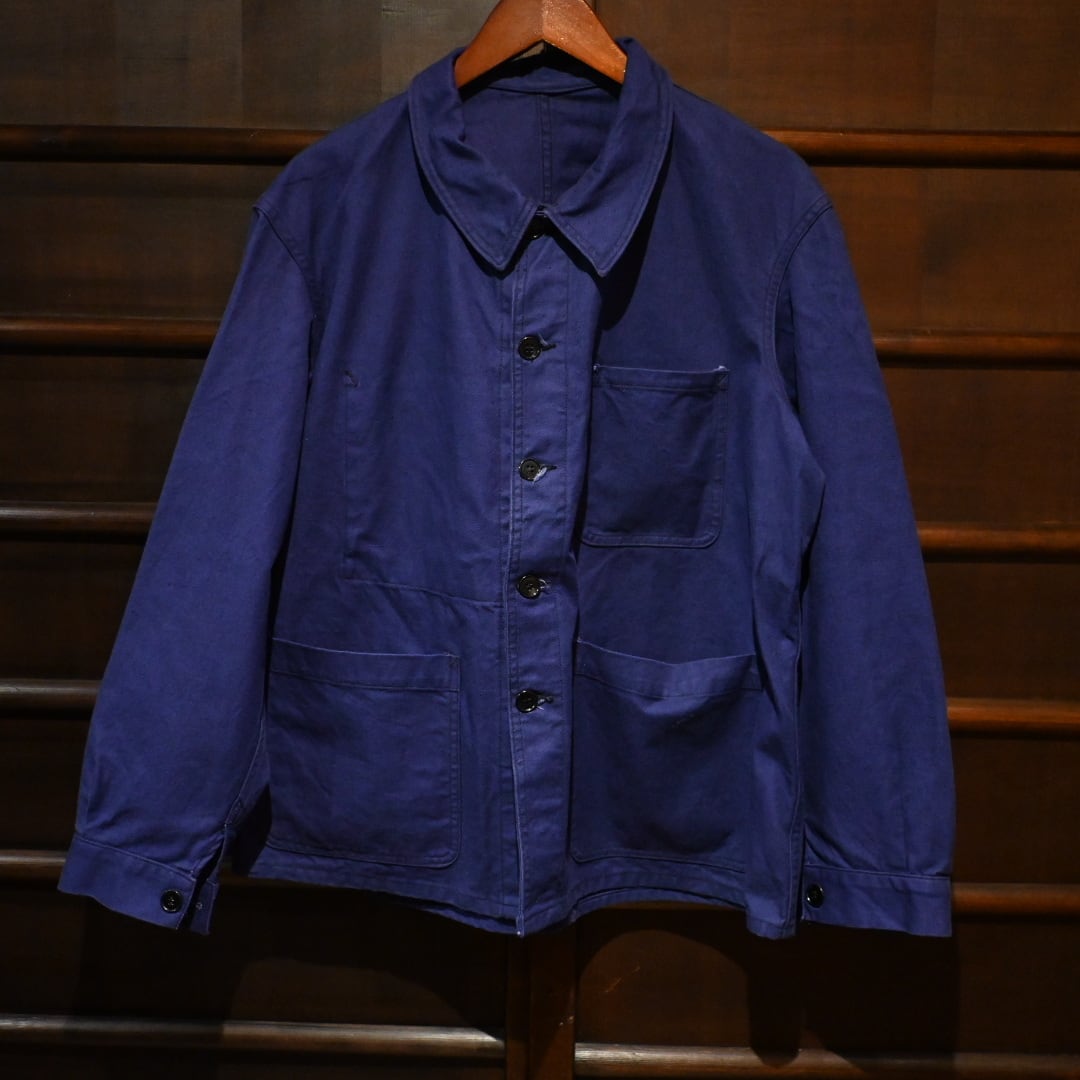 60's vintage french navy S.N.C St James work jacket 677 | 【OWN