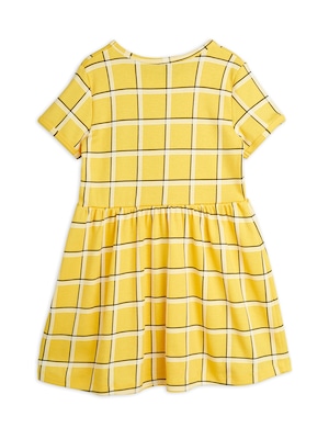 mini rodini / Check short sleeves dress