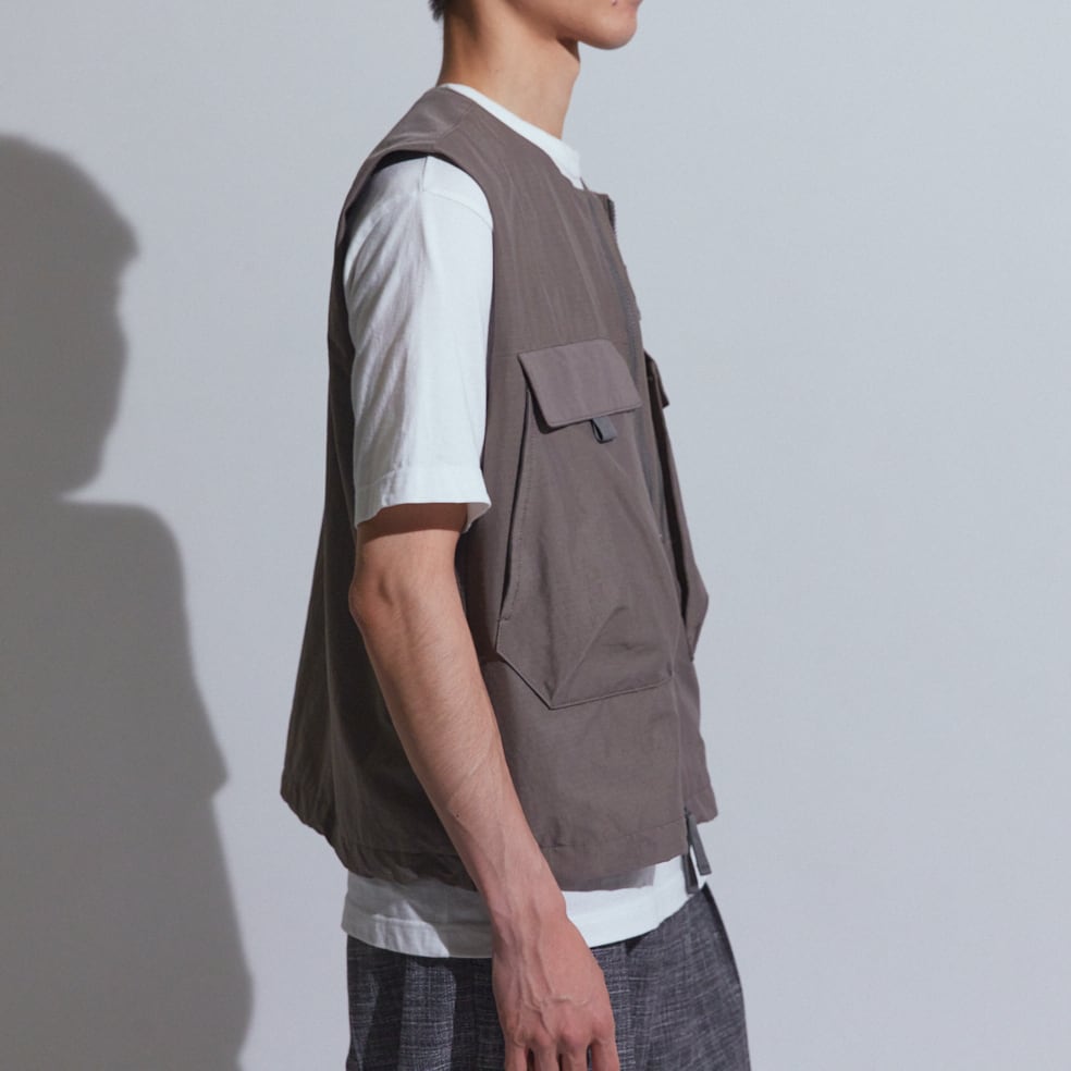 NY RIP UTILITY VEST / ナイロンリップストップユーティリティベスト