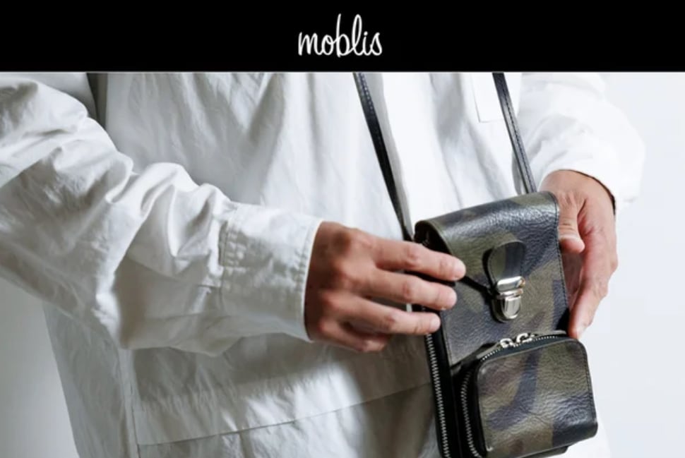 moblis(モブリス)新構造 スマホナノバッグ / ユニセックス moblis(モブリス)新構造 スマホナノバッグ / ユニセックス