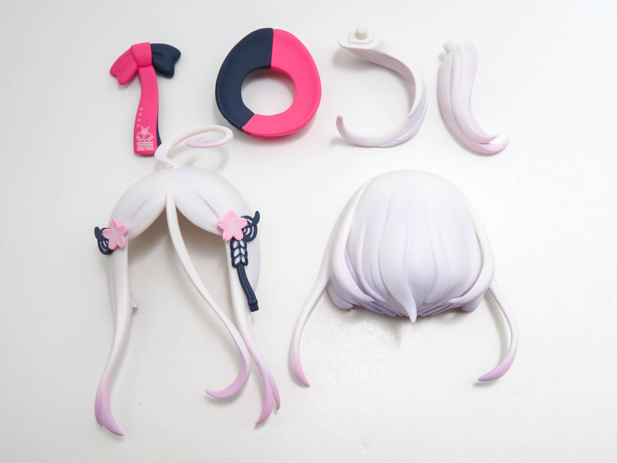 再入荷(A−ランク)【1912】 アルスノトリア 髪パーツ セミロング(マフラー付き) ねんどろいど