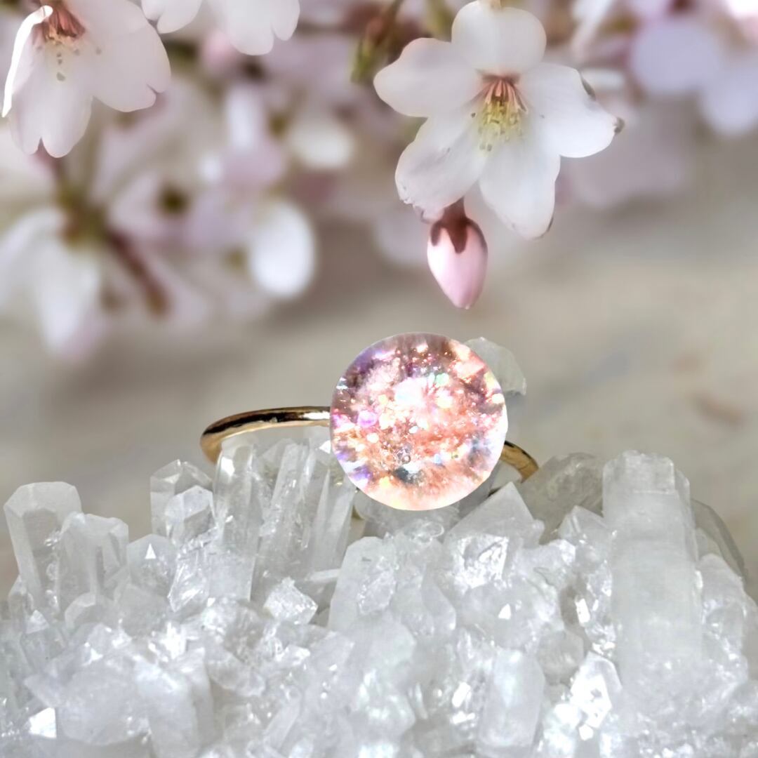 【抽選販売】「桜」Lumière ring free size
