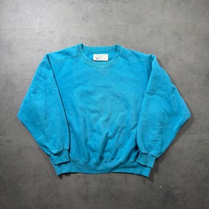 L.L.Bean × Russell 90s sweatshirt solid teal XL 古着