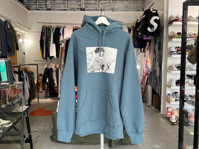 Supreme × AKIRA ARM HOODED SWEATSHIRT SLATE XL 83794