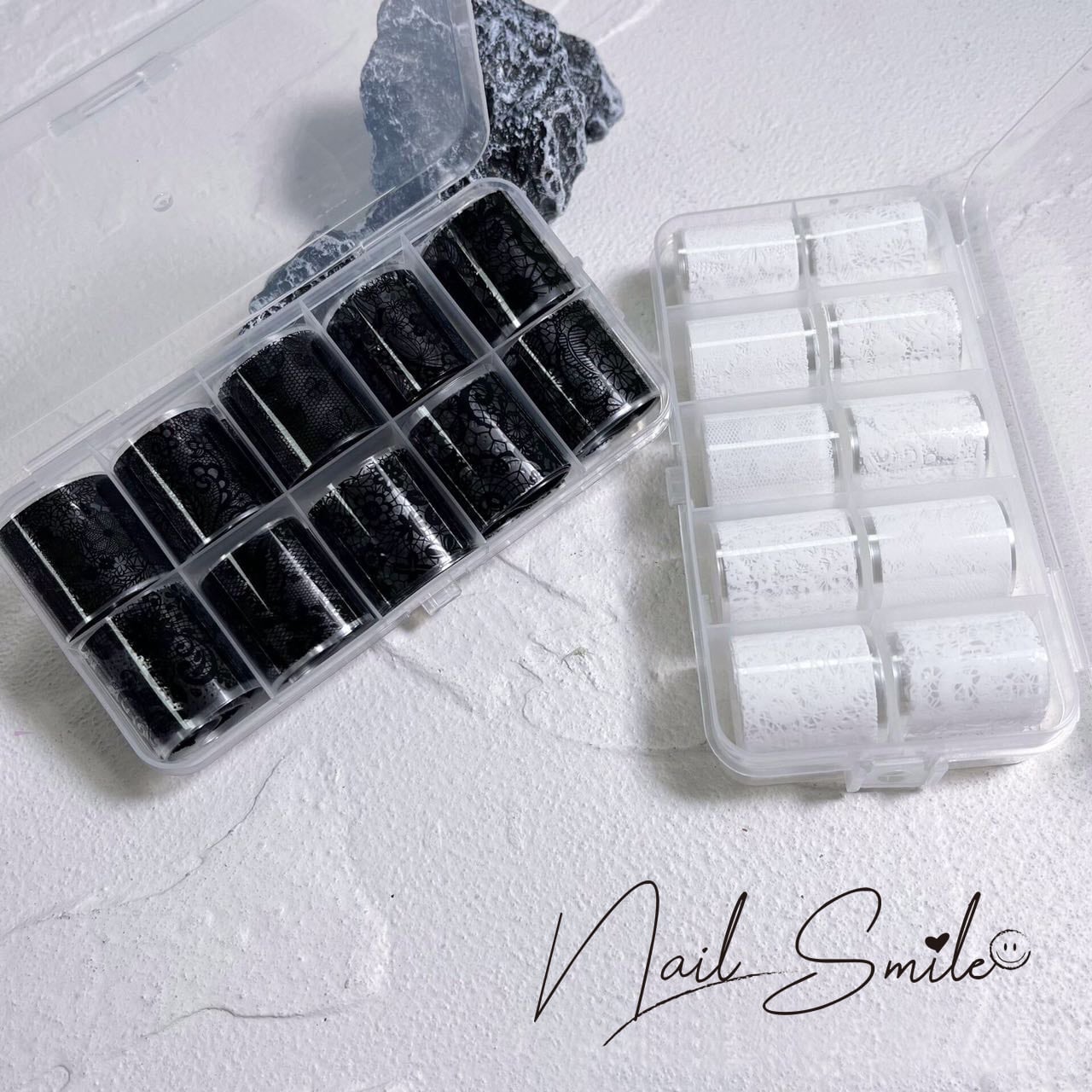 転写レースシート(10種セット) | Nail Shop Nail smile|ネイルスマイル