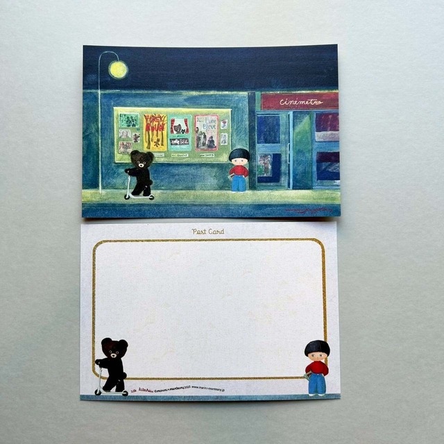 post card 「猫とぽっぺん」no.214