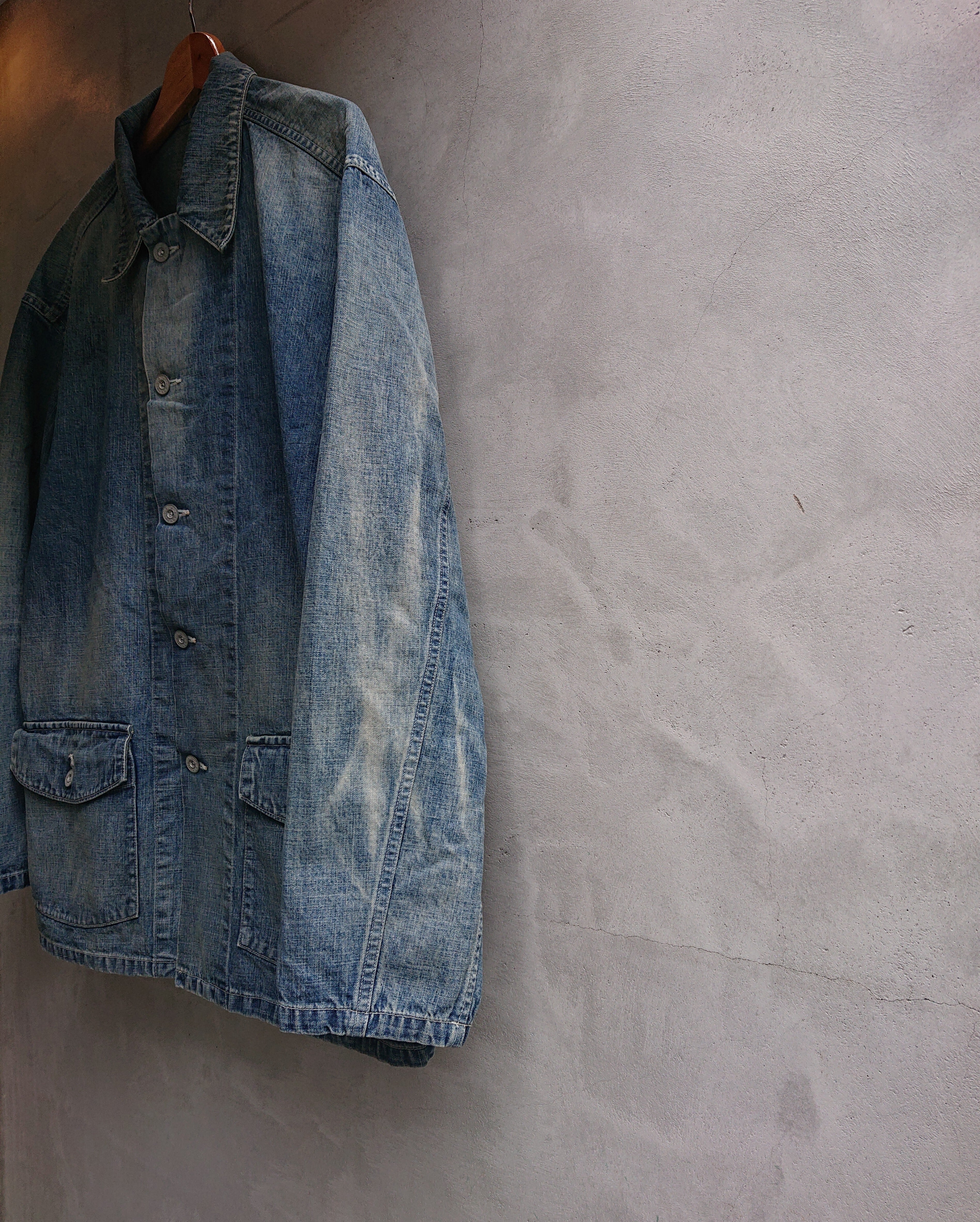 BOWWOW US ARMY M40 DENIM JACKET | BOW & ARROW WEB STORE BOWWOW US ARMY M40 DENIM JACKET | BOW & ARROW WEB STORE