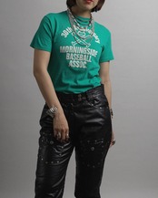 1980's Morning Baseball Assoc. / Printed T-Shirt