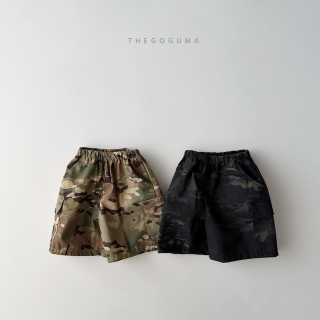 【取寄】the goguma|cargo camo pants|カーゴカモフラパンツ|XS-JL|kids&jr|26 summer