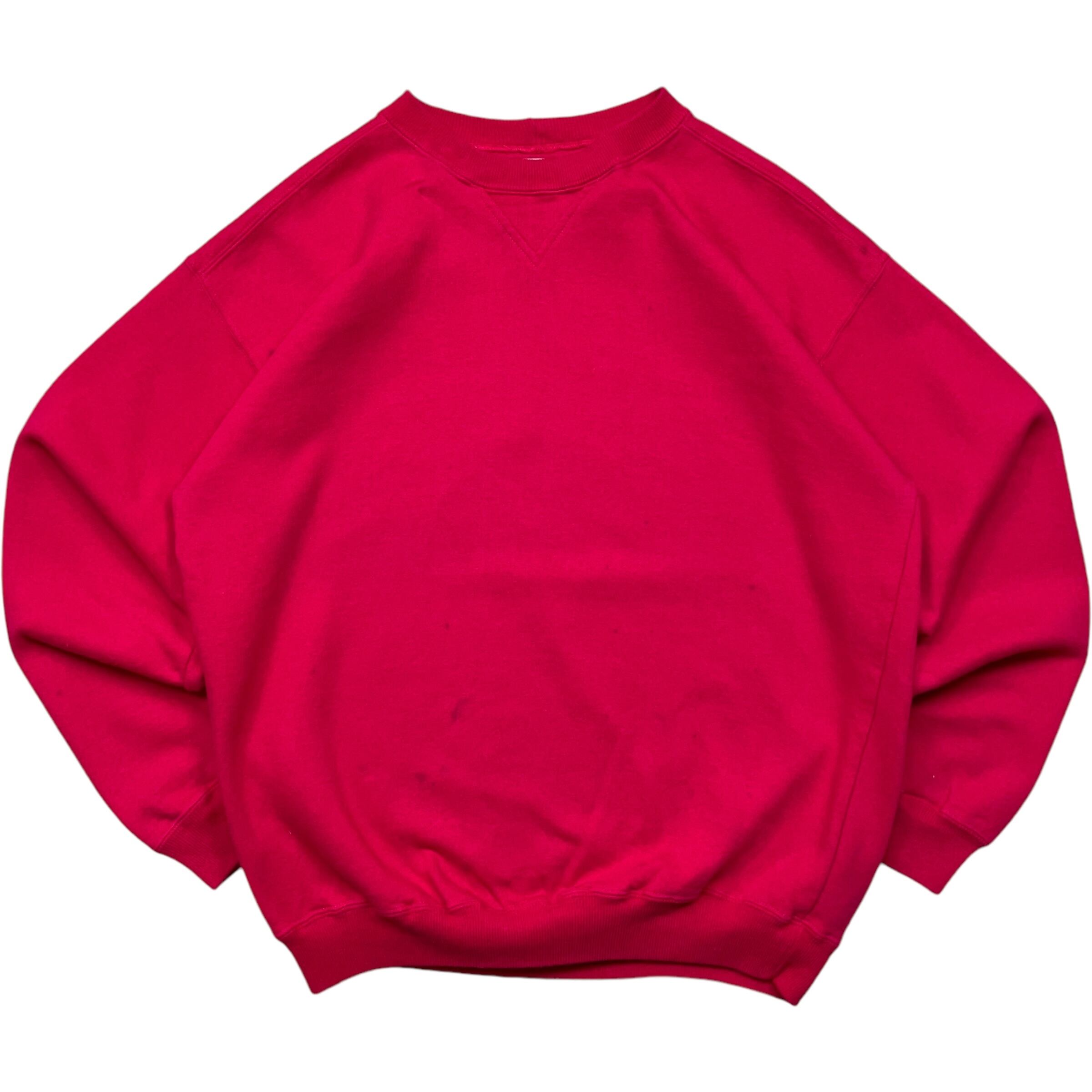 《XS》OLD GAP オールドギャップ レアカラー 無地 スウェット ピンク USA製 90年代 vintage no.5003