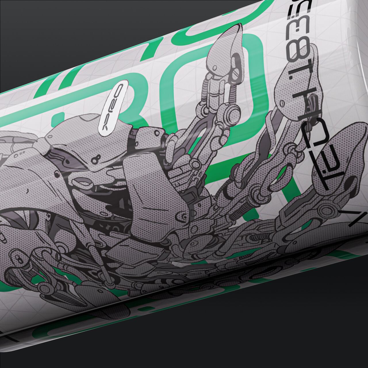PROTOCOL CYBER HAND 18350 battery wraps (6pcs) | Kirifuda.Tokyo