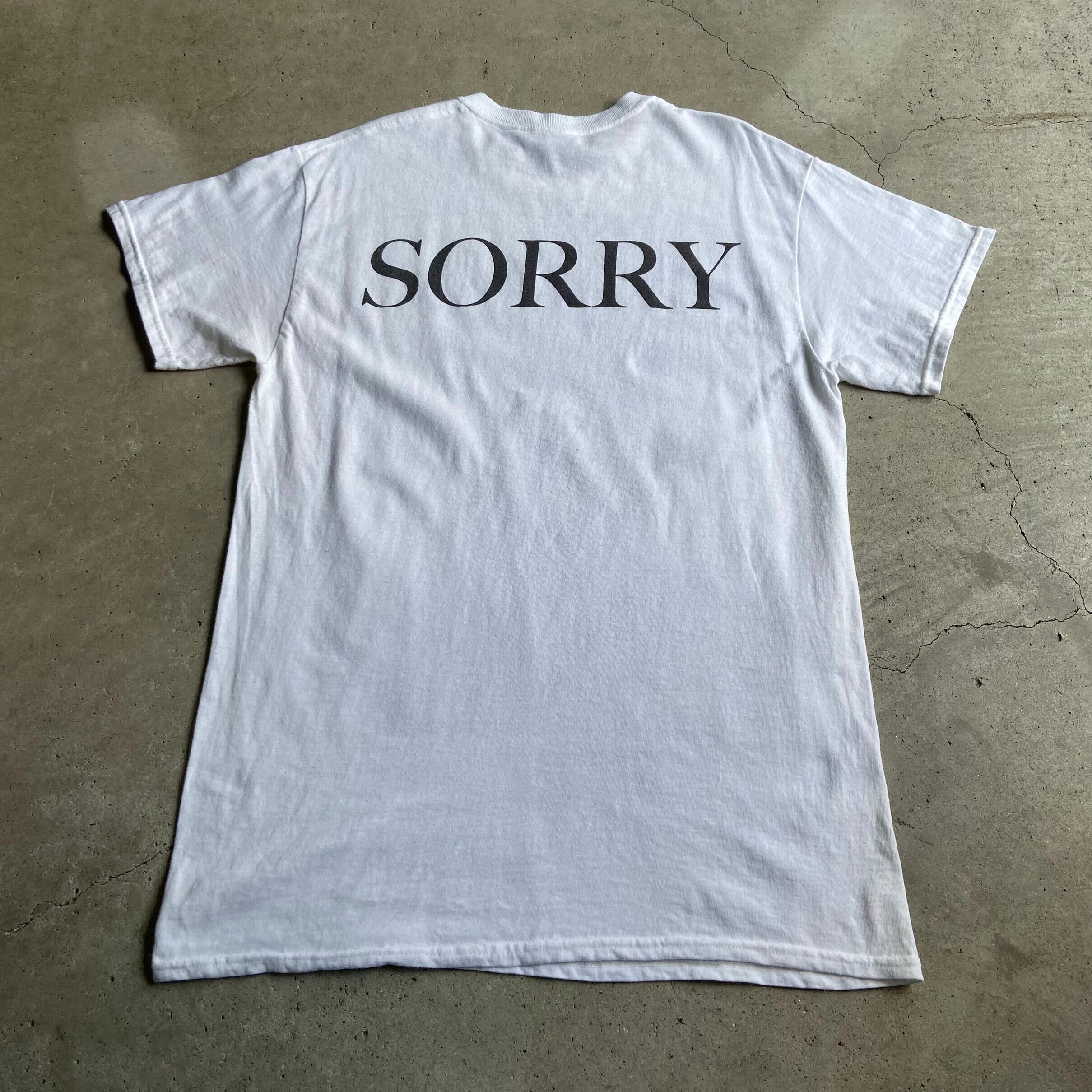 JUSTIN BIEBER ジャスティンビーバー SORRY フォトプリントTシャツ 