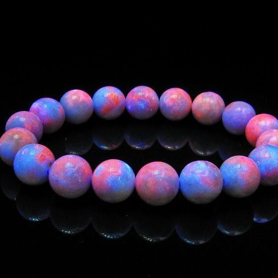 ハックマナイト ブレスレット 12mm 一点物 おまかせ便 111-33355