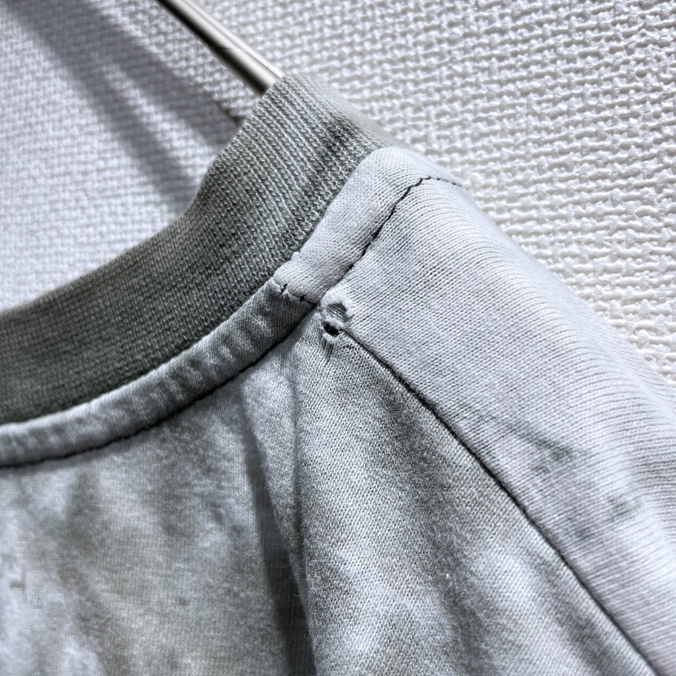 1990s ” Savvy ” Hand dyed logo printed vintage loose SS Tee