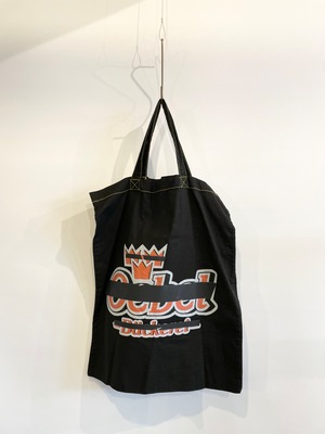pre-fix anonymity novelty tote bag - complete black object dyed