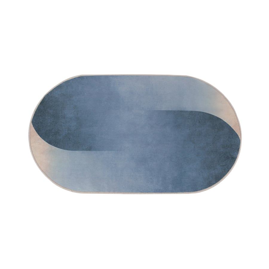 テラ オーバル ラグ 85 x 150