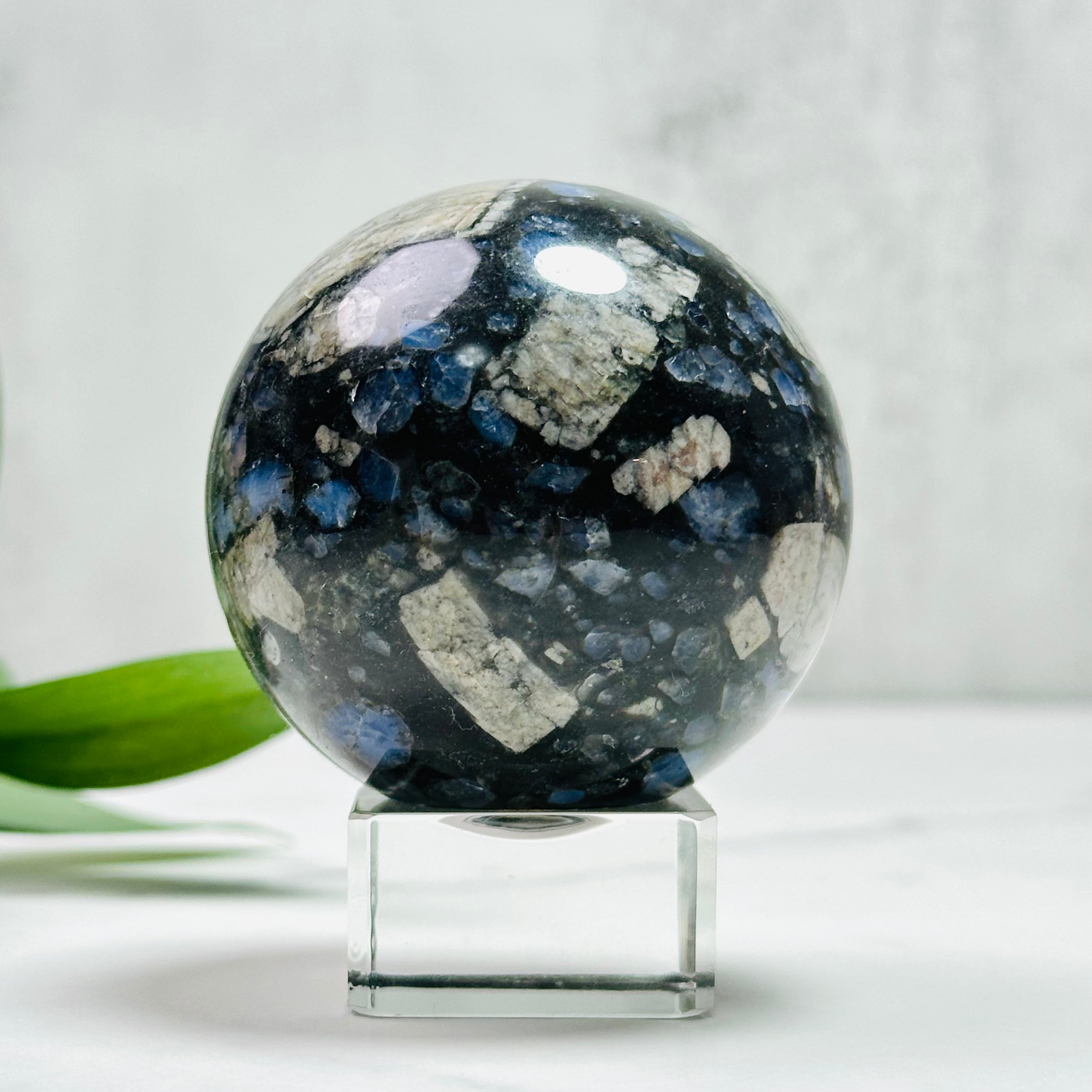 高品質　お花たくさん　アメジスト　フラワーアゲート　スフィア　大 20a8f6e044aa48b0cc5dc42019df8d